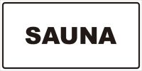 señaletica sauna