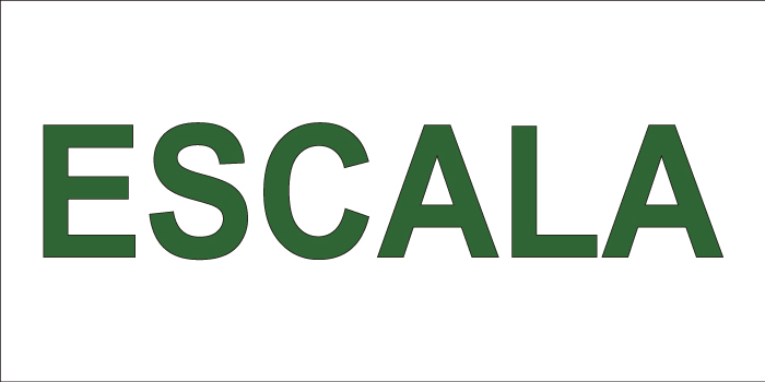 led senaletica escala