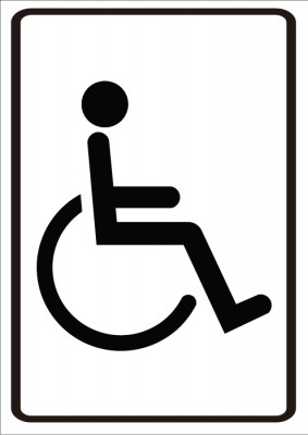 señaletica discapacitados